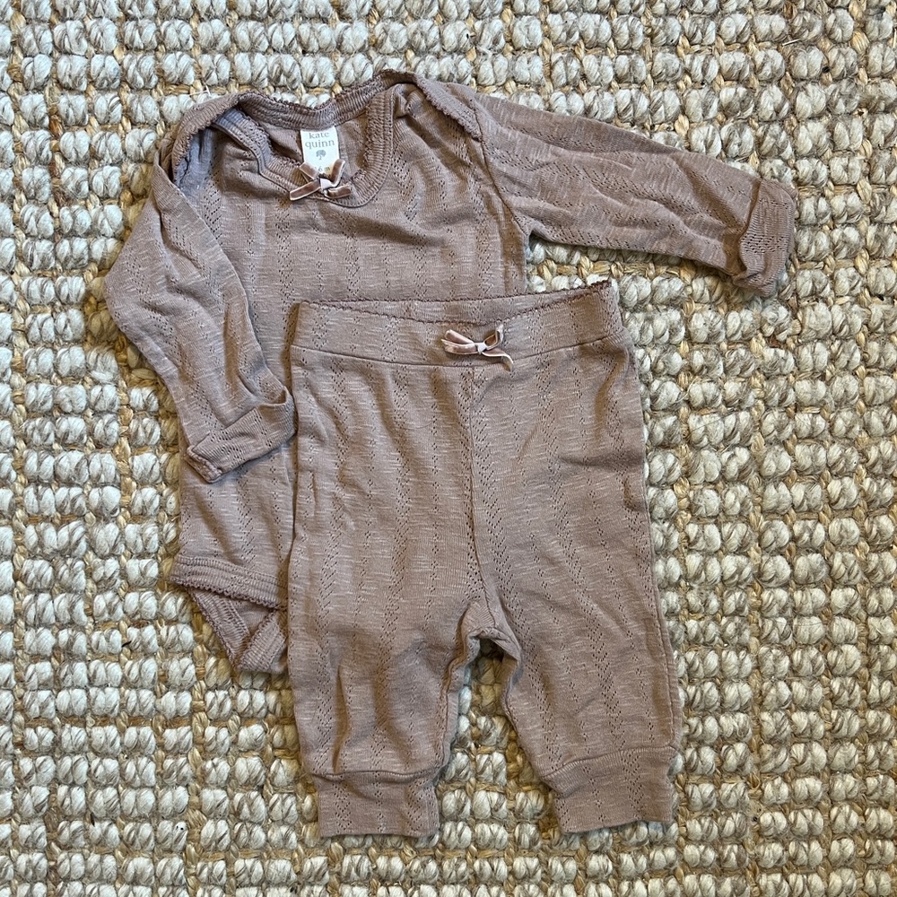 Kate Quinn Pointelle Set